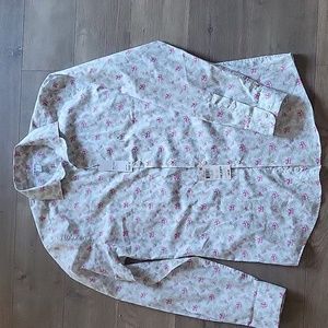NWT Bar III Floral Shirt (As Seen on Vanderpump Rules)